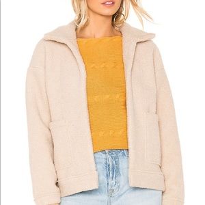 Revolve Parker Jacket in Cream